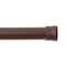 Kenney Mfg Twist & Fit No Tools Spring Tension Shower Curtain Rod, 42-72in, Chocolate KN609L/15V1 - alternate 1